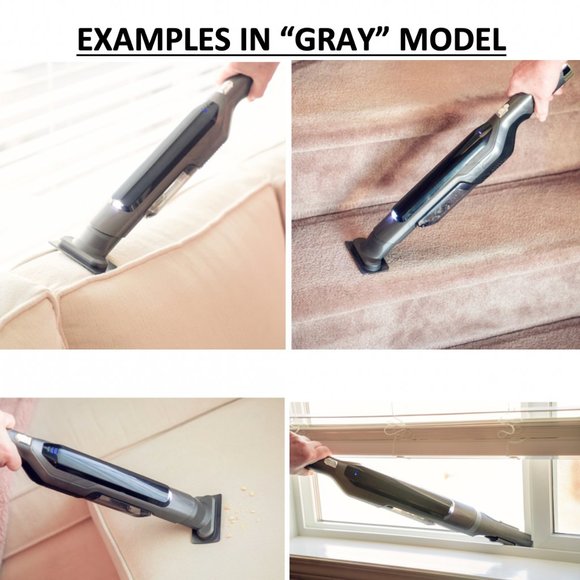 🆕 Handi Vac Slim HAND HELD CORDLESS RECHARGEABLE VACUUM for HOME / CAR ~ BLACK - Picture 3 of 8